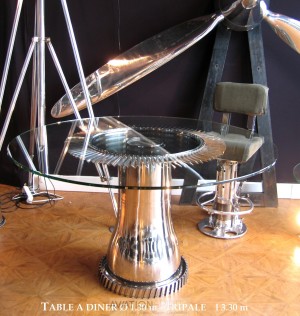 Table etage de reacteur